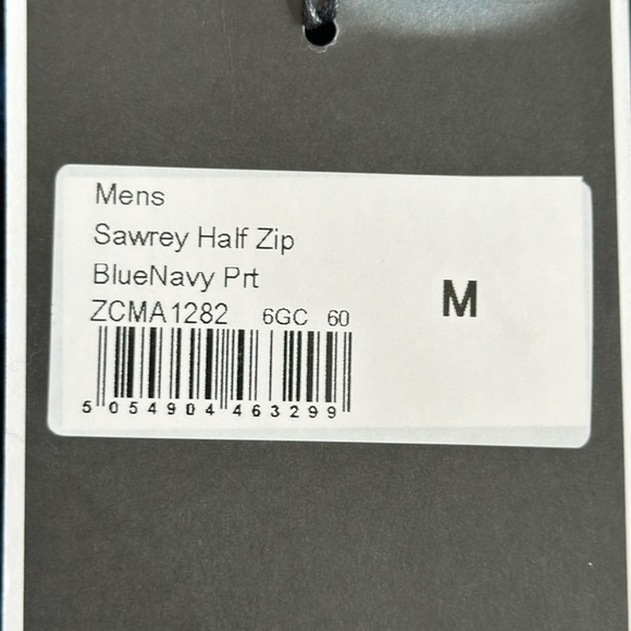 Craghoppers SAWREY HALF ZIP - Blue Navy Prt - Picture 11 of 16